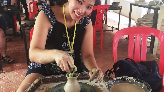 Cambodian Pottery Class in Siem Reap