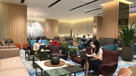 Bon d'utilisation de 3 heures pour le salon VIP Changi Lounge à l'aéroport de Changi, pour les passagers en transit ou en entrée/sortie