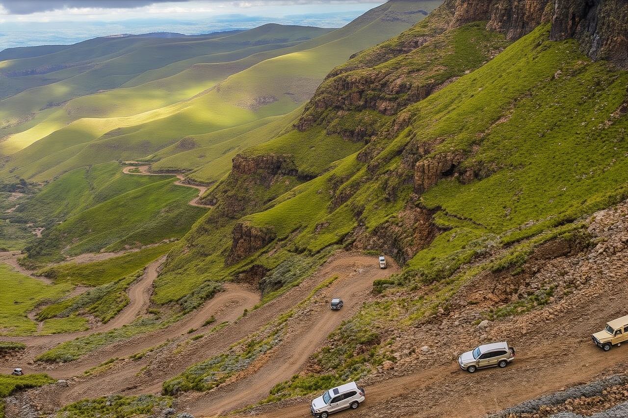 Excursion d'une journée au col de Sani et au Lesotho au départ de Durban en 4x4