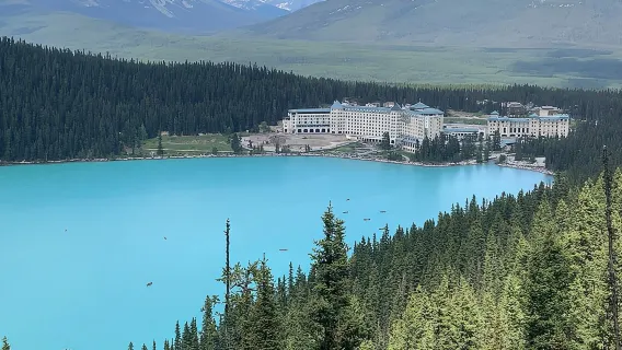 2025 Winner-Lake Louise Moraine Lake Johnston Canyon Banff Town