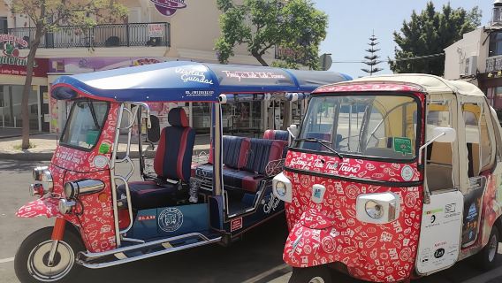 Visite guidée de 2 heures en tuk-tuk pour découvrir Albufeira comme un local