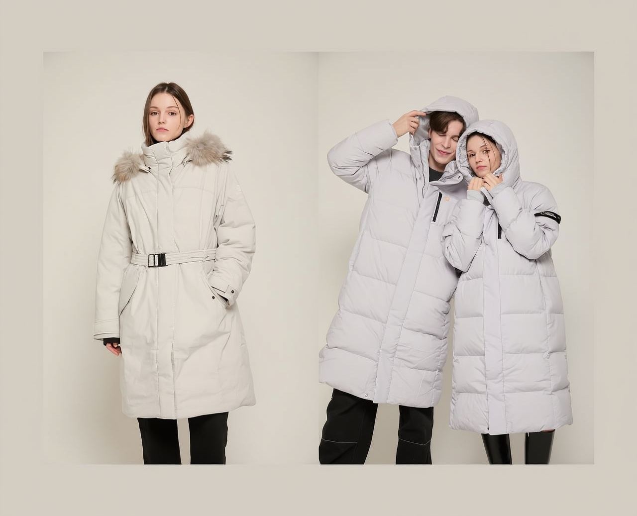 [Seul] Esperienza di noleggio abiti, abbigliamento esterno di lusso e noleggio borse in Corea (Giacca lunga imbottita di marca)