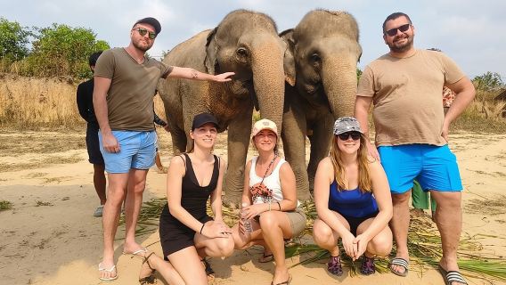 Esperienze di un giorno intero con gli elefanti in Cambogia da Siem Reap