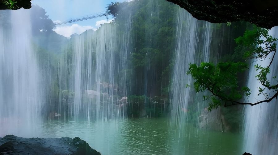 古龍峽大瀑布+雲天波霸+懸崖飛車一日遊【山水瀑布雲梯&含票】