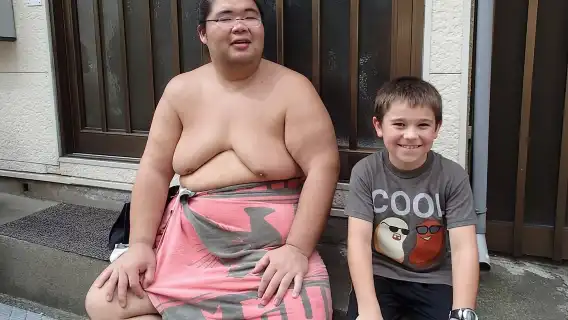 Sumo Morning Training Watch in Tokyo,Hotel-pickup w/English guide