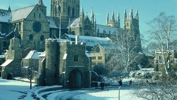 Eintägige Tour zum Leeds Castle + Canterbury + Dover Castle + Royal Museum Greenwich, Großbritannien