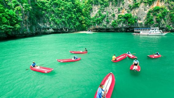 Phuket: Chèo thuyền kayak và tham quan hang động ở Vịnh Phang Nga kèm bữa trưa