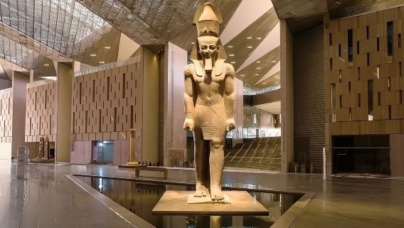 開羅大埃及博物館新館精緻導覽【精通中文+古埃及歷史專業講師】【小團導覽+3小時超深度精緻導覽】