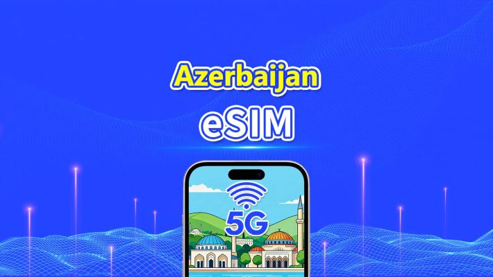 Azerbaijian eSIM|5G/4G|Dung lượng tốc độ cao|Gói dữ liệu hàng ngày/Gói lưu lượng|24 giờ|1-30 ngày|Mã QR