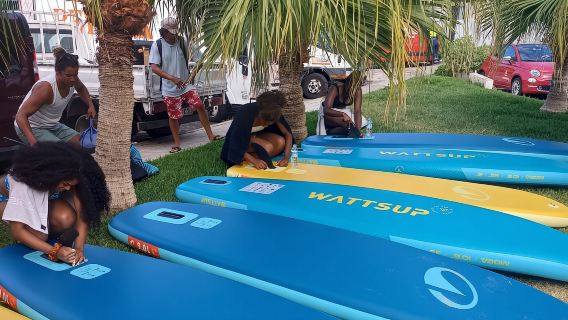 Teneriffa: Paddle-Surf-Erlebnis in Playa de las Américas