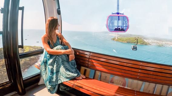 Tour di un giorno alla funivia transoceanica del parco Hòn Thơm a Phu Quoc Island [disponibile lo stesso giorno|Disponibili più pacchetti tra cui scegliere