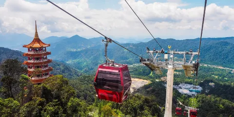 私人雲頂高原及黑風洞之旅連纜車門票