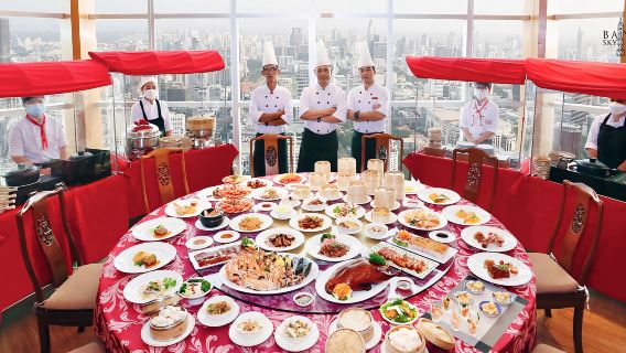 Bangkok Baiyoke Sky Hotel Buffet at Rainbow Cloud Observatory | Baiyoke Sky Hotel | Buffet | Lunch | Dinner | Brunch