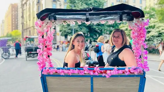 NYC Central Park guided Pedicab Tour - 1 hour