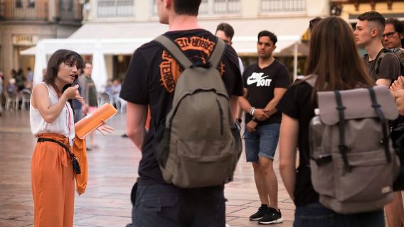 Málaga: Recorrido a pie completo de 3 horas con entradas