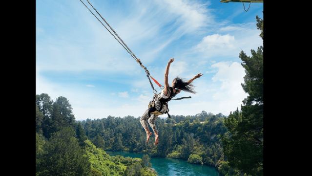Taupō: AJ Hackett Taupō Swing: ¡el único descenso desde un acantilado en Nueva Zelanda!