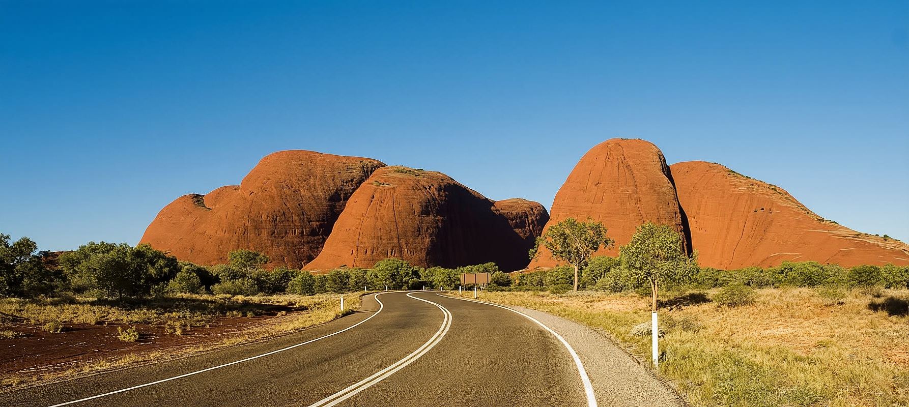 Da Yulara: tour pomeridiano di 3 ore per piccoli gruppi a Kata Tjuta