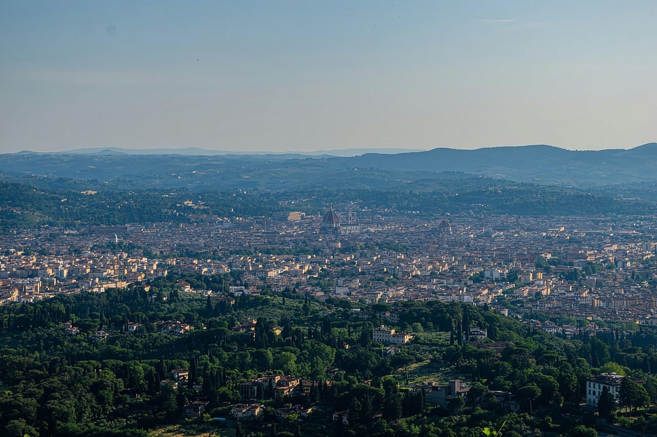 Around Florence Hills: App‑Guided e‑Vespa Tour + Wine&Food