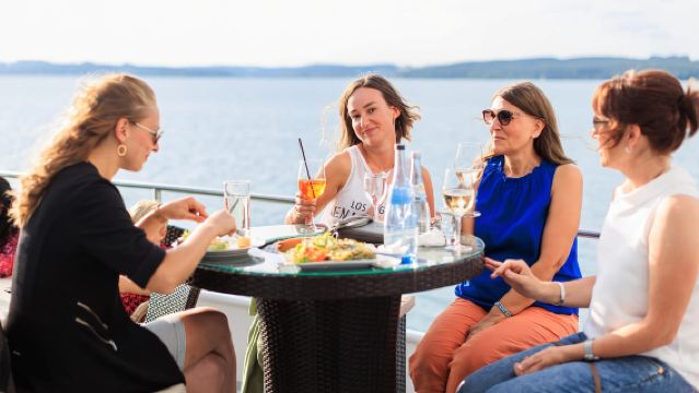 Brombachsee: Giro in Barca sul Trimaran "MS Brombachsee"