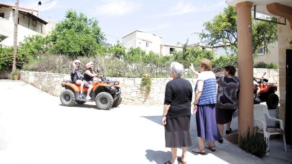 Rethymno Bali y Panormo: Quad Safari y visita a la cueva 57 km 4 horas