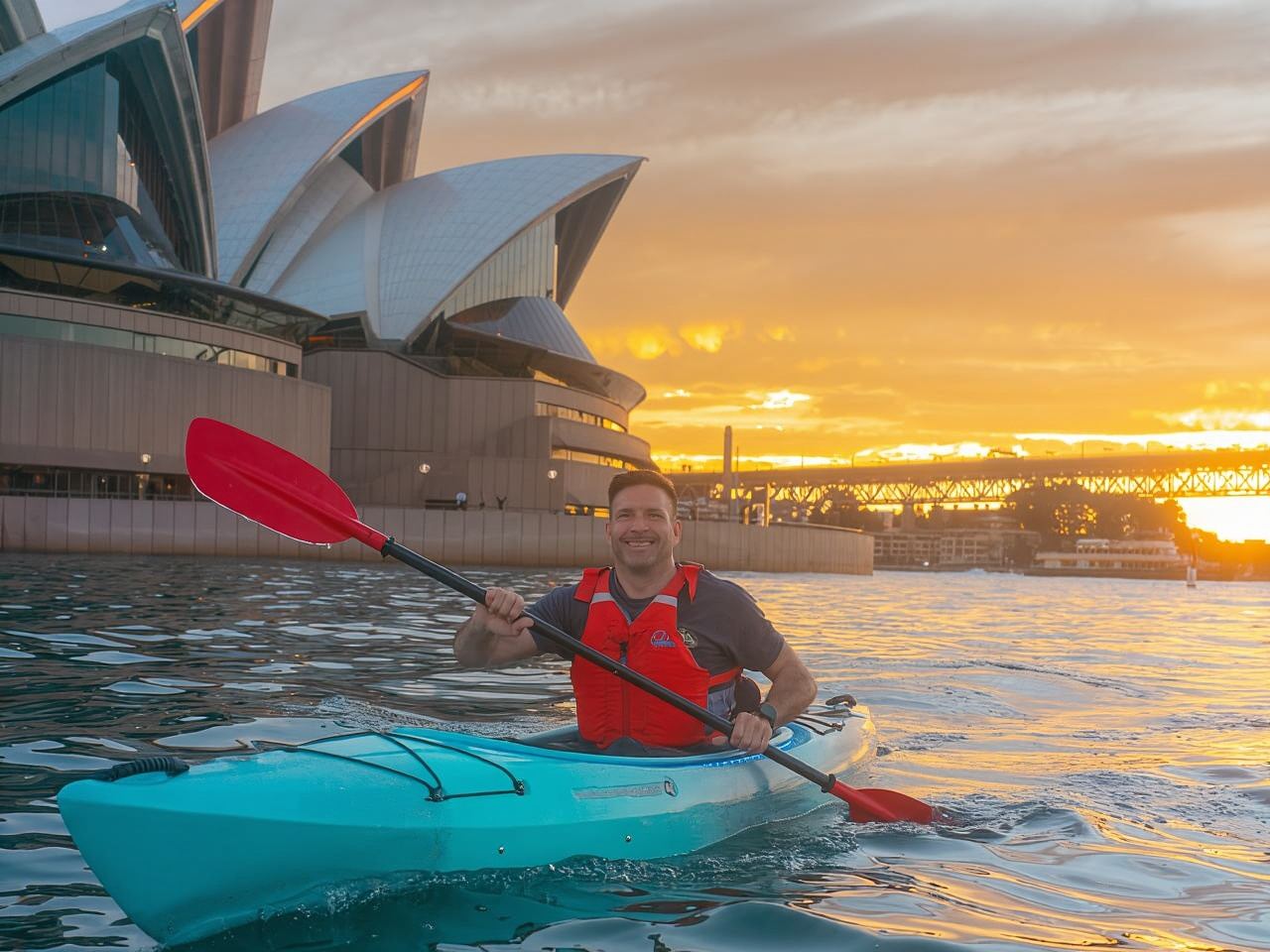 Sydney : excursion en kayak au lever du soleil dans le port