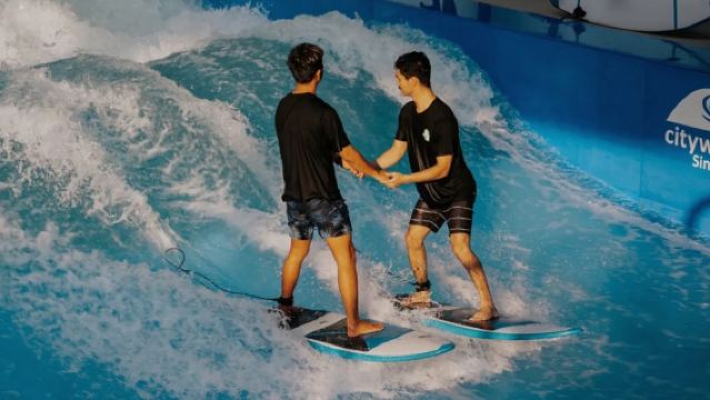 TRIFECTA - Surf, Snow, Skate in Orchard Road