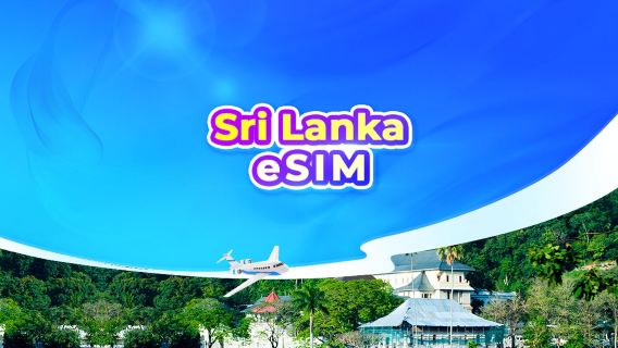 Sri Lanka 4G eSIM | Günlük Paket/Veri Paketi | 24 Saatlik Ücretlendirme | QR Kodu