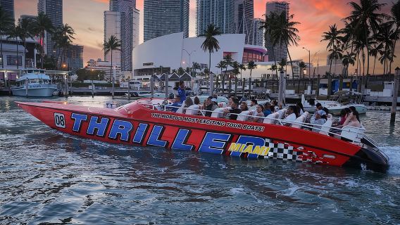 Speedboat Sightseeing Adventure of Miami