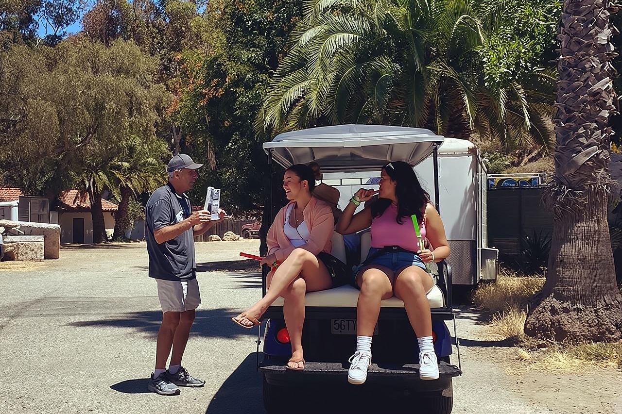 Catalina Island Private Guided Golf Cart Tour of Avalon