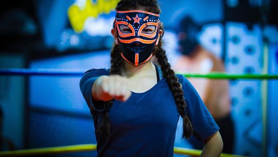 LUCHA LIBRE experience created by real fans with TACOS and MEZCAL