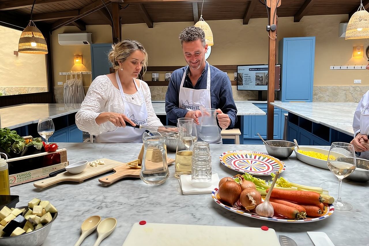 ¿Quieres ser siciliano?: Clase de cocina en Palermo y visita al mercado
