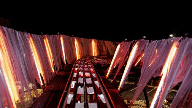 Eintrittskarte für die Rocky Top Mountain Achterbahn in Pigeon Forge