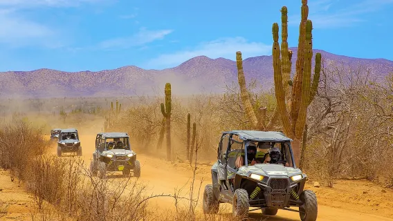 Cabo San Lucas Off-Road-UTV-Tour für 2 Personen mit Mittagessen und Tequila