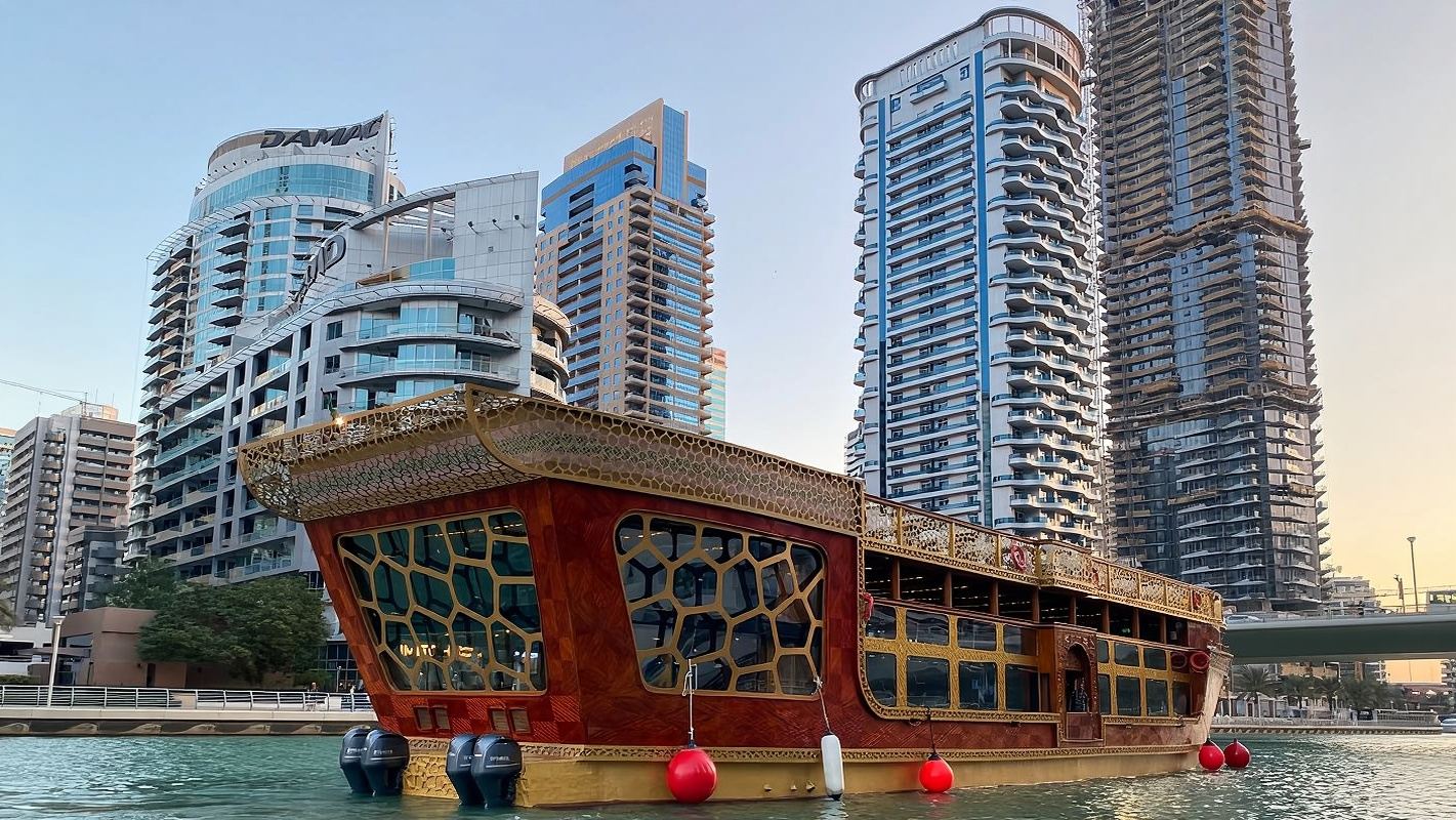 Queen of the Sea Night Cruise Experience in Dubai