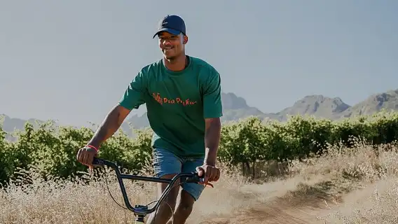 Stellenbosch Winelands สกู๊ตเตอร์แรงโน้มถ่วงแบบดาวน์ฮิลล์