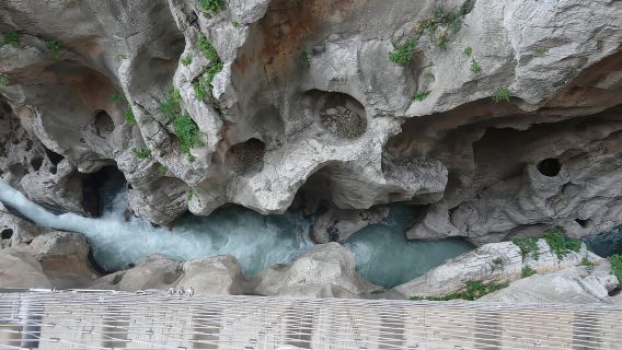 Caminito del Rey: Guided Tour with 1 Water and Shuttle Bus
