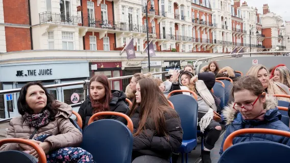Londra: tour panoramico in autobus scoperto
