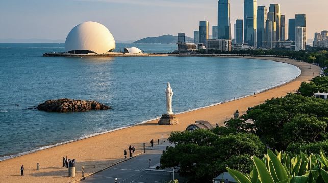 珠海全景觀光+望橋驛站觀港珠澳大橋一日遊【私家小團上門接送】