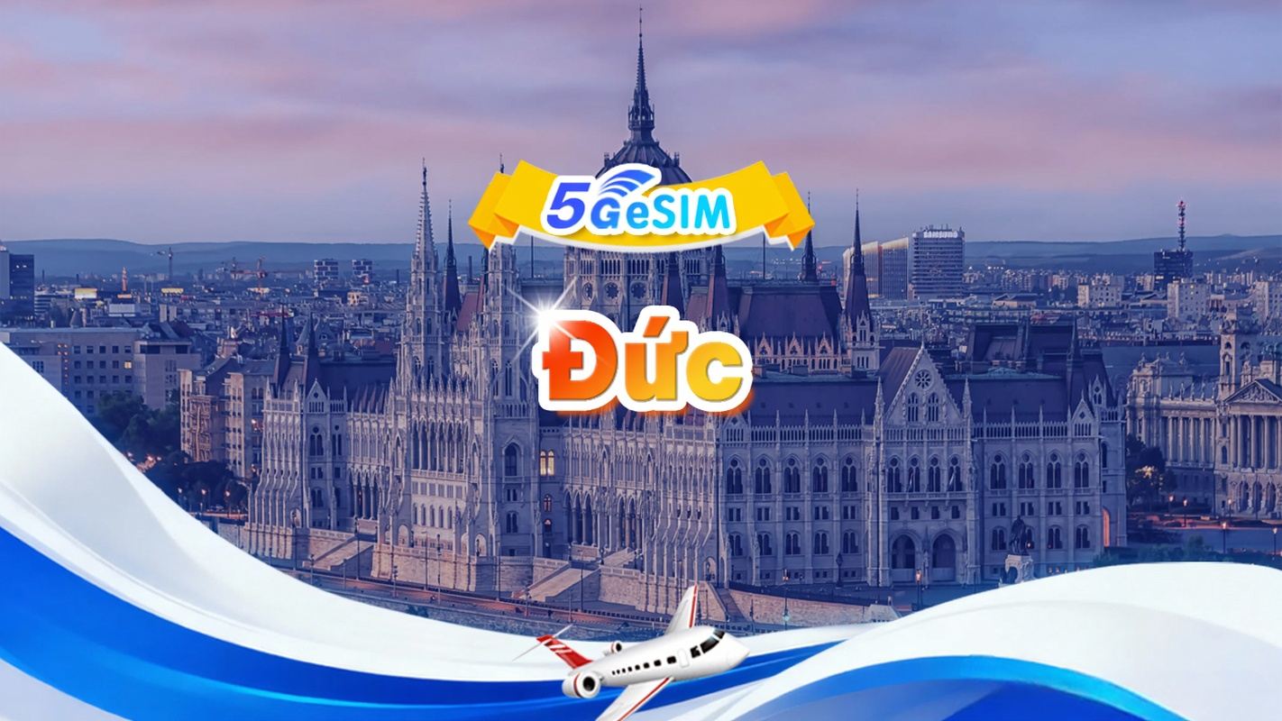 Đức 5G eSIM | Gói ngày/Gói tổng thể | 1GB/ngày - tổng cộng 30GB | 1-30 ngày | Hệ thống 24 giờ | QR code