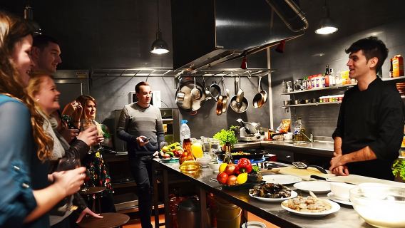 Barcelona Interactive Spanish Cooking Experience