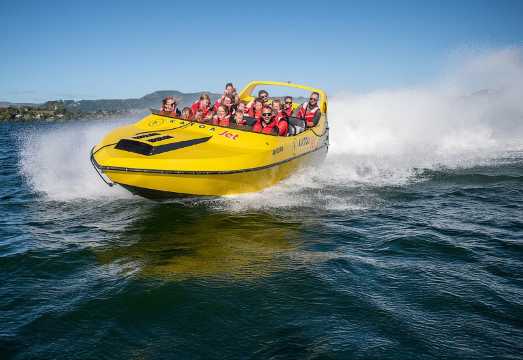 Katoa Jet Boat tour on Lake Rotorua