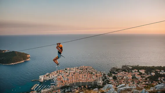 Zipline Experience in Dubrovnik