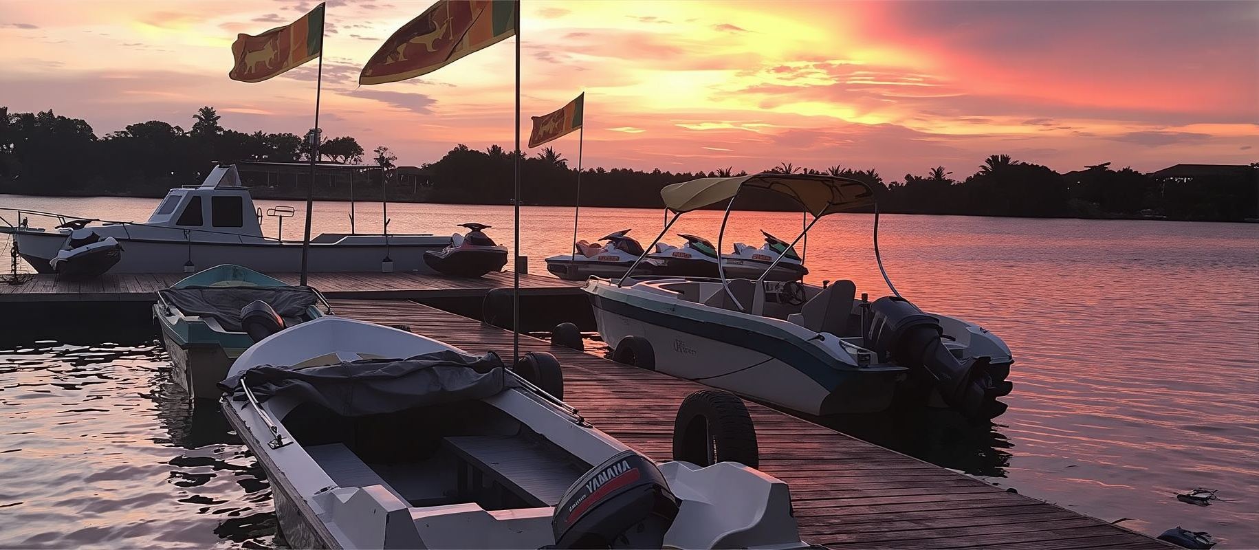 Pengembaraan sungai lawatan sehari di Bentota River, Daerah Galle, Sri Lanka 24487