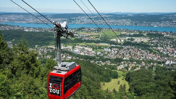 Lo mejor de Zúrich: tour con teleférico y ferry a Felsenegg