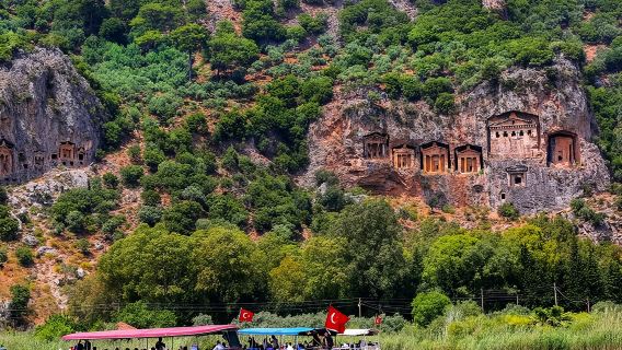 Dalyan River Cruise, Turtle Beach & Mud Baths from Marmaris