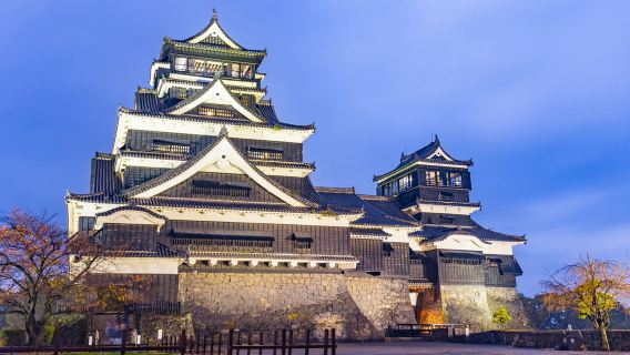 熊本ワンデーツアー 熊本城 阿蘇カドリー・ドミニオン 阿蘇火山 草千里 福岡往復