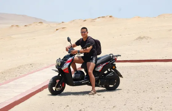 騎摩托車遊覽帕拉卡斯國家保護區