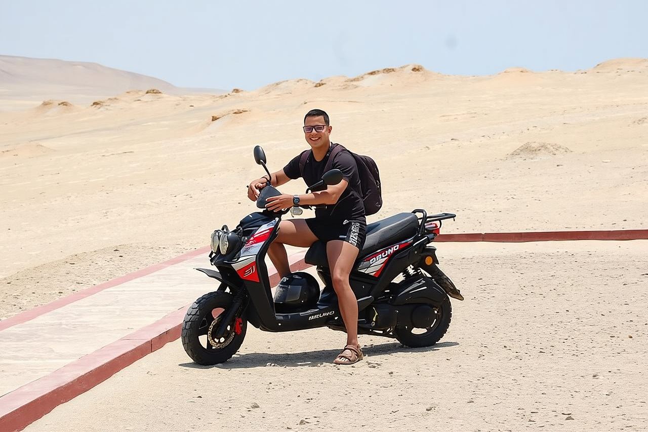 Visita la Riserva Nazionale di Paracas in SCOOTER