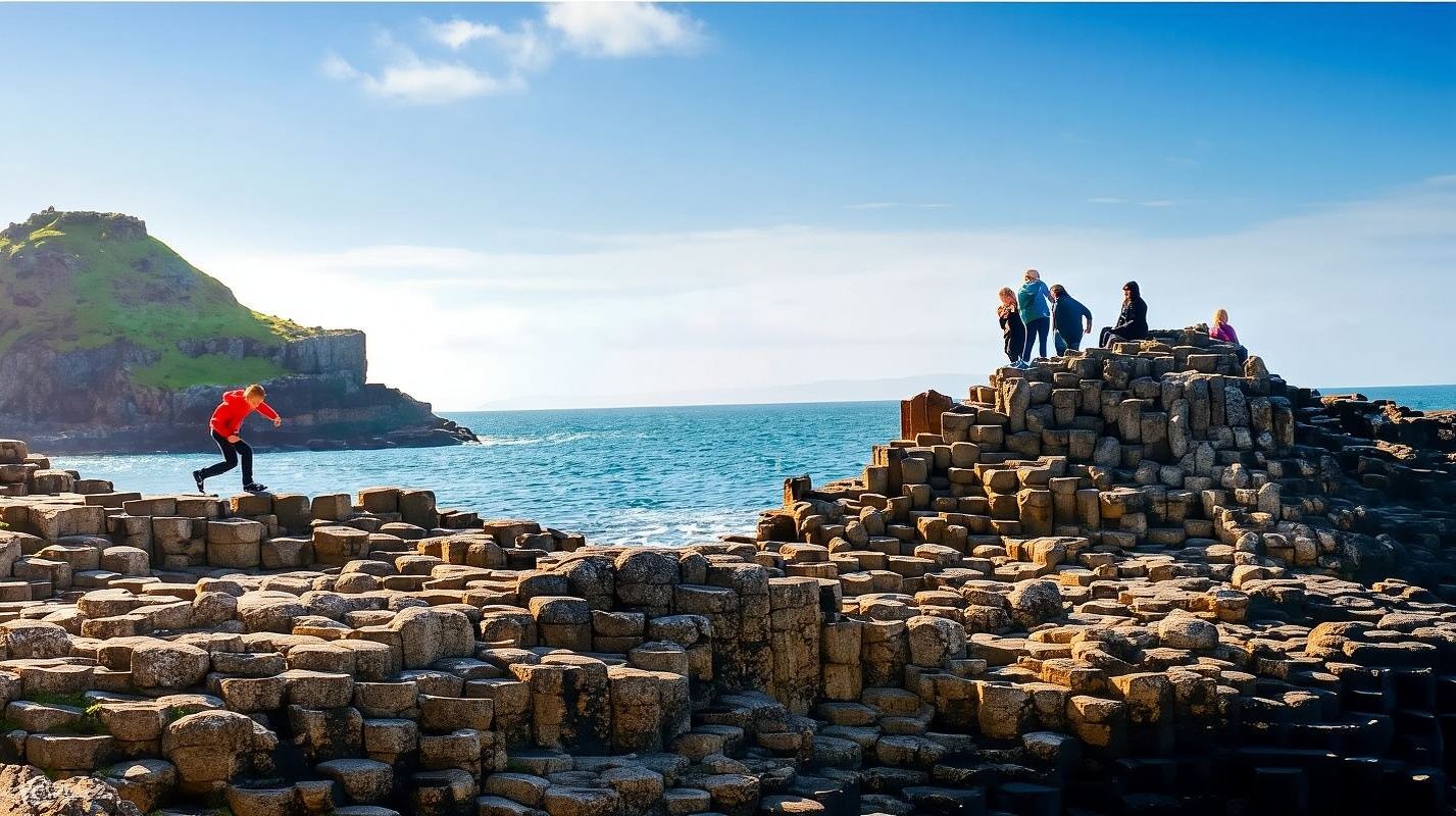 Giant's Causeway & Dunluce Castle & Belfast 1-day tour (Departing from Dublin)