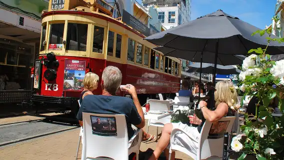 Christchurch Hop-On Hop-Off Tram